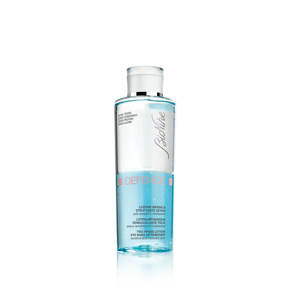 Bionike Defence Two-Phase Lotion Eye Make-Up Remover meigieemaldaja tundlikule näonahale 150ml